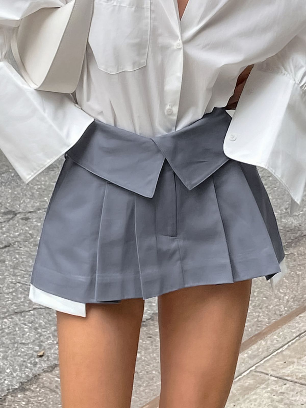 Preppy Pleated Skirt