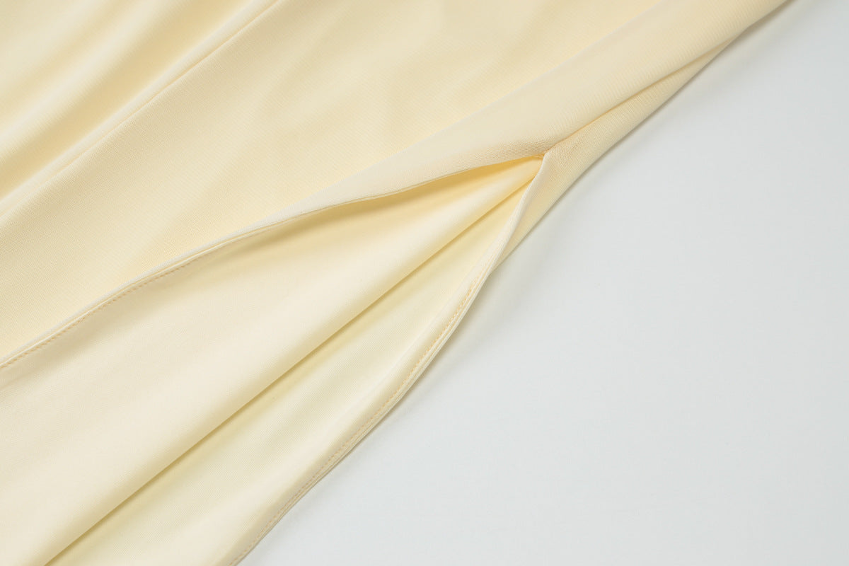 Golden Veil Bodycon Dress
