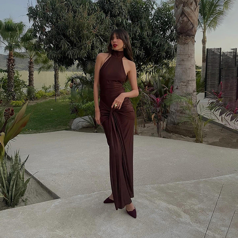 Round Neck Tie Dress