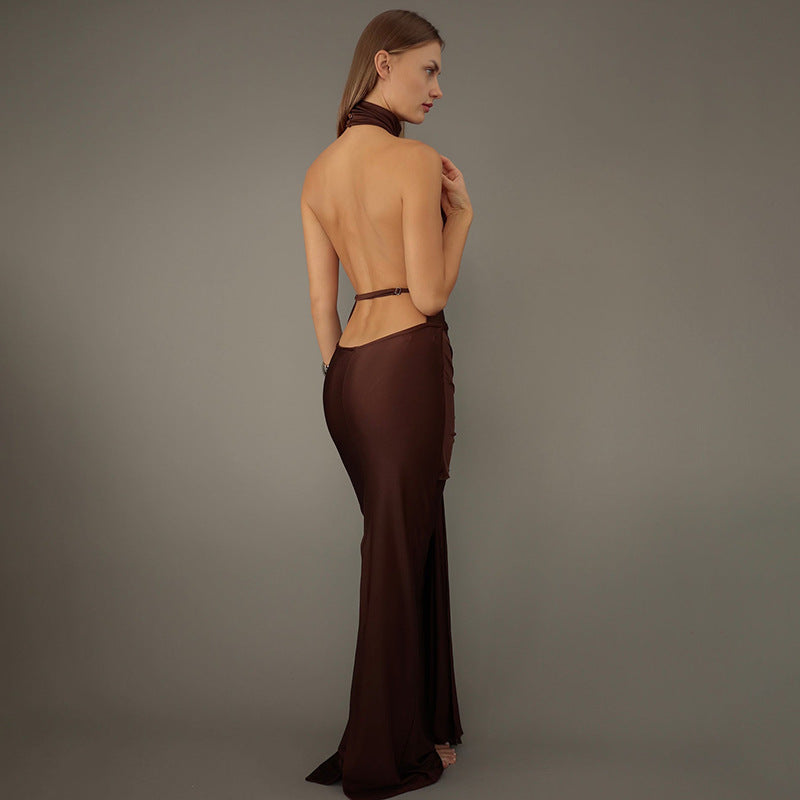 Round Neck Tie Dress