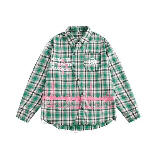 Kyoto Grid Stitch Shirt