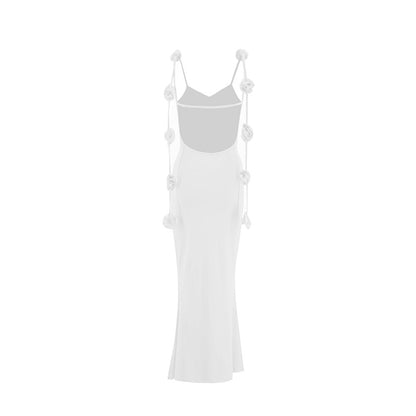 Floral Strap Sling Dress