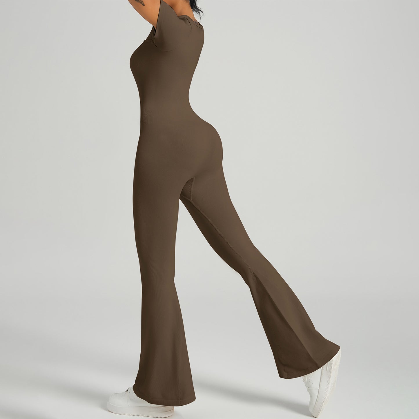 Seamless Slim-Fit Jumpsuit