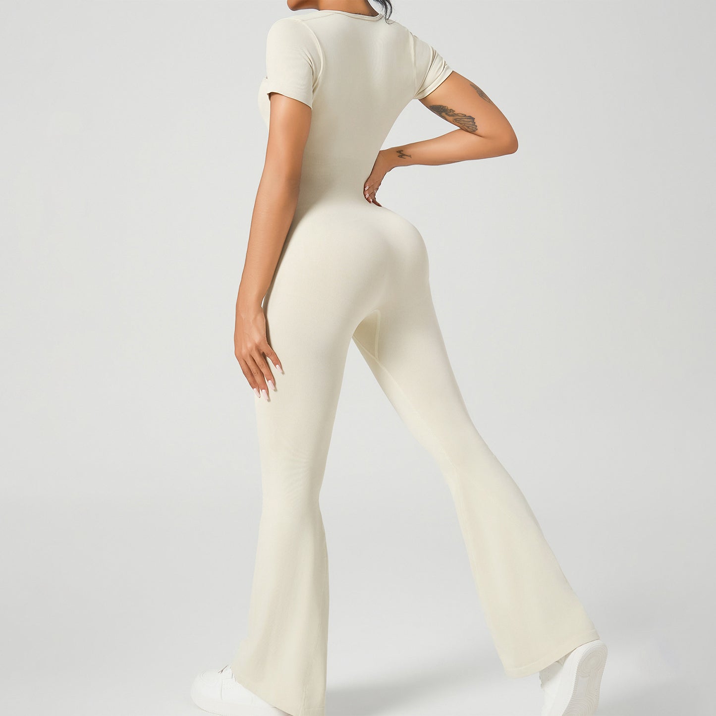 Seamless Slim-Fit Jumpsuit