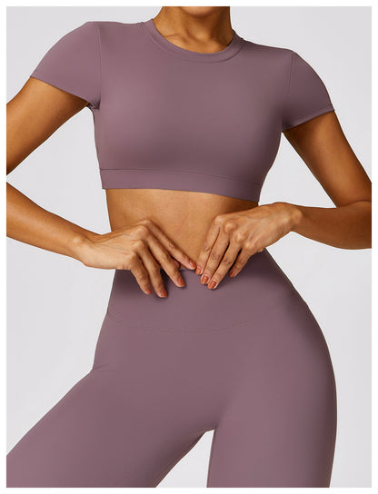 Shockproof Brushed Yoga Top