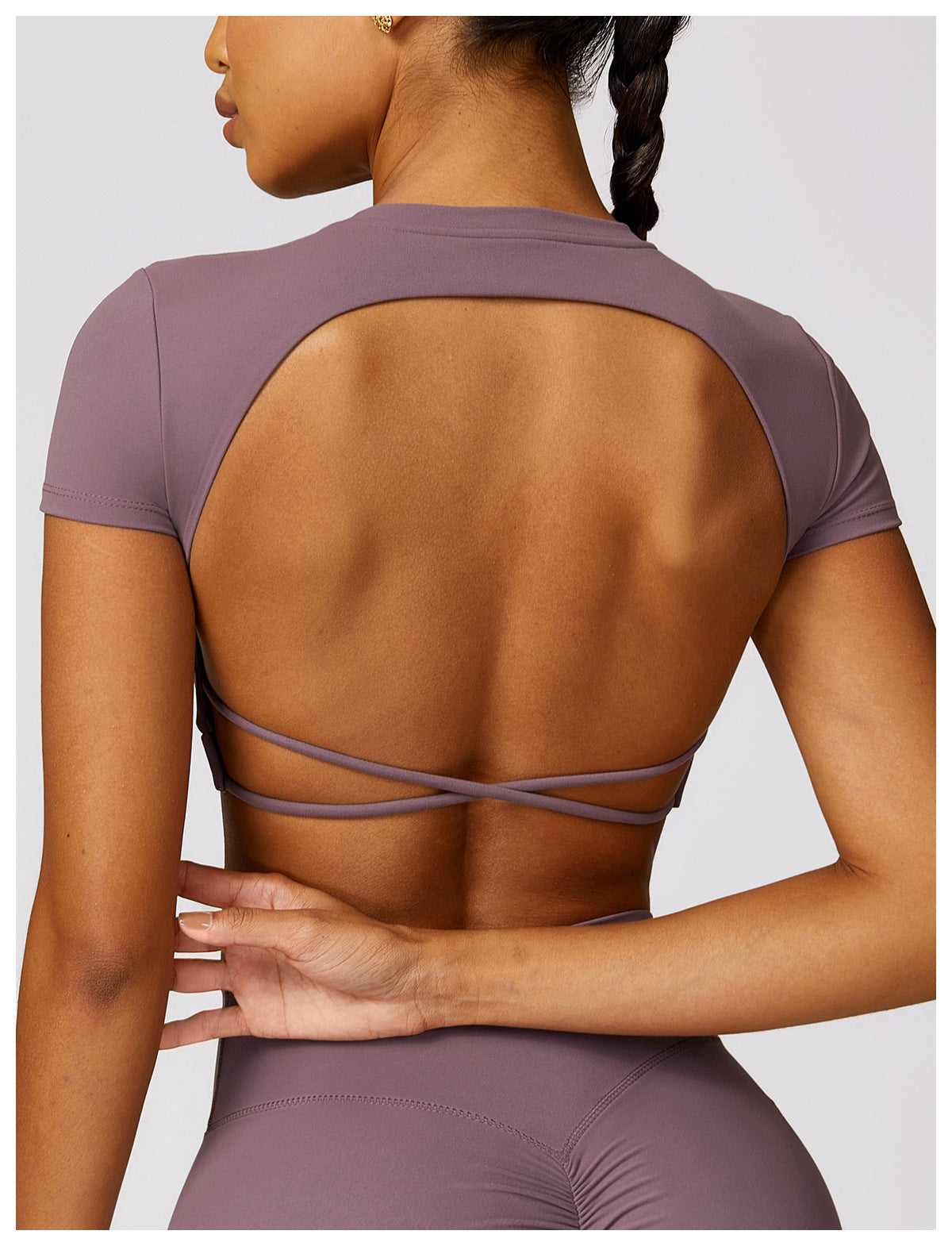 Shockproof Brushed Yoga Top