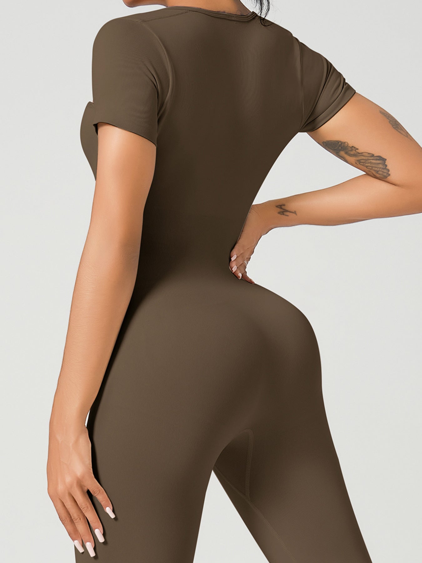 Seamless Slim-Fit Jumpsuit