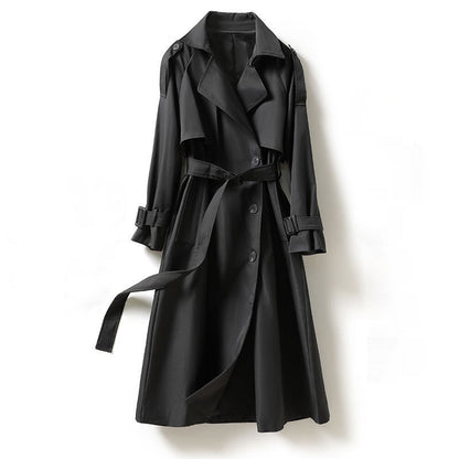 Mid-Length Trench Coat