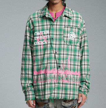 Kyoto Grid Stitch Shirt