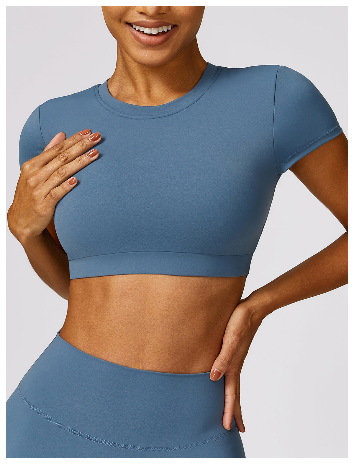 Shockproof Brushed Yoga Top