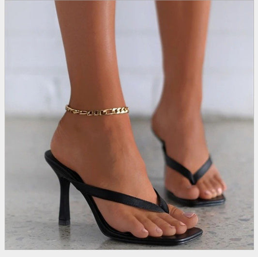 Cross-border Plus Size High Heel Sandals