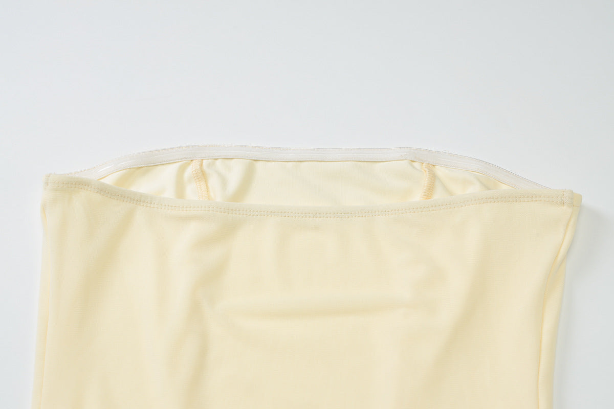 Golden Veil Bodycon Dress